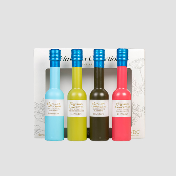 Pack collection flavored olive oils