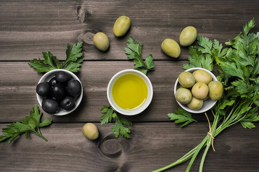 distintas aceitunas, distintos aceites