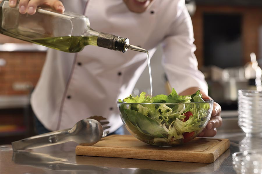 Aceite verde mejores ensaladas