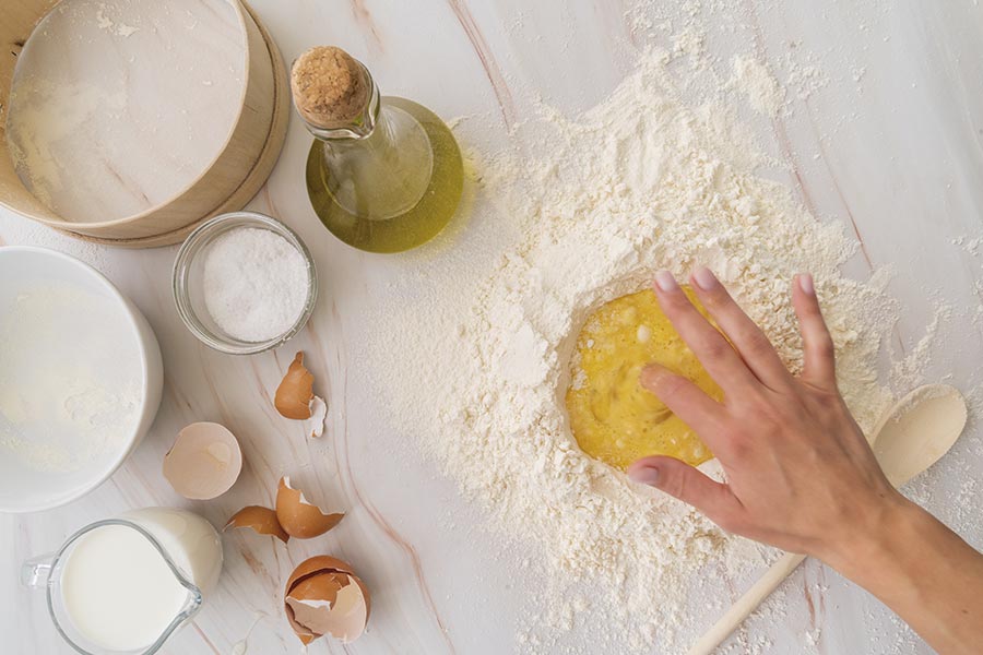 Masas con aceite virgen extra