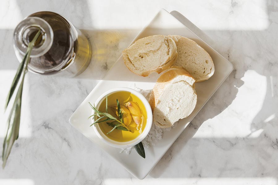Aceites con diferentes sabores